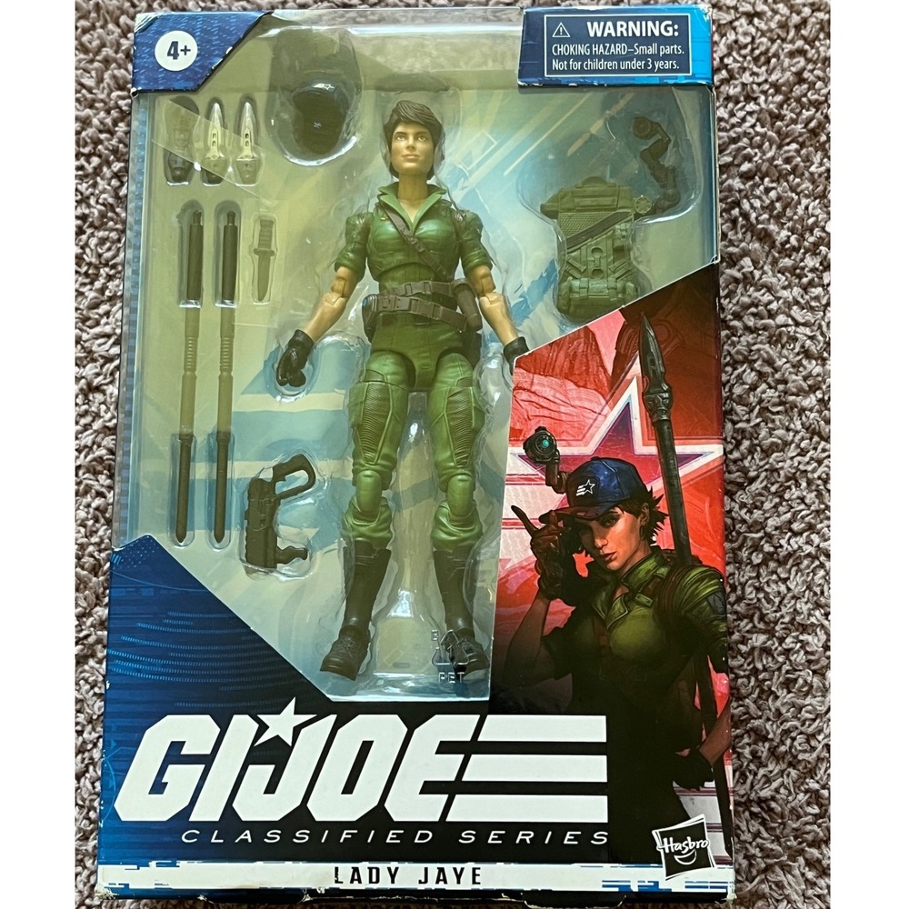 GI Joe Classified Series Lady Jaye 6 Inch Action Figure Hasbro F0965 E8346